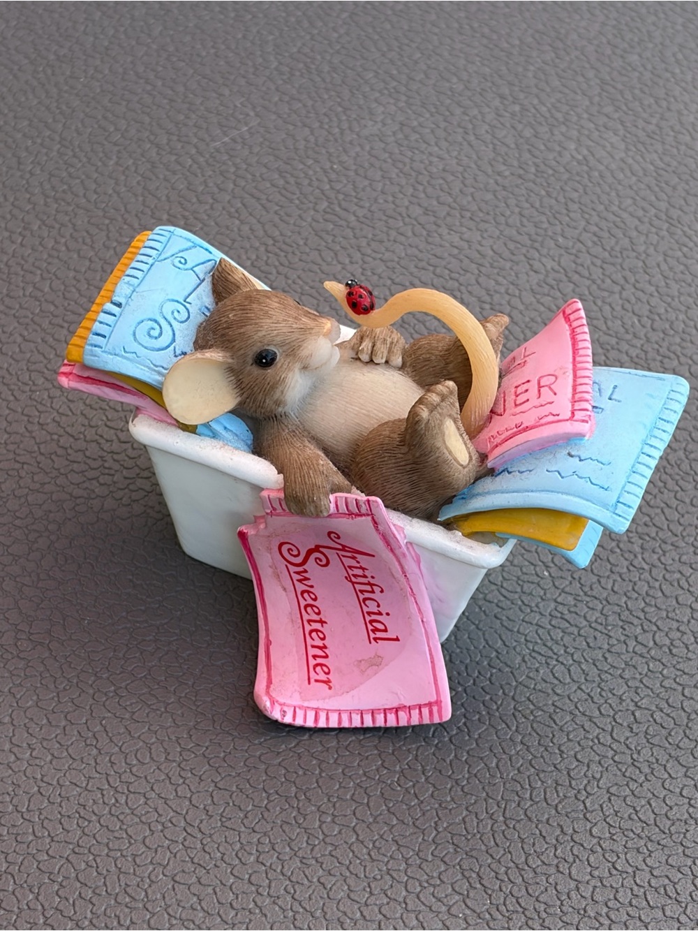 Charming Tails There’s No Imitation For Your Sweetness 4025710 Mouse Figurine